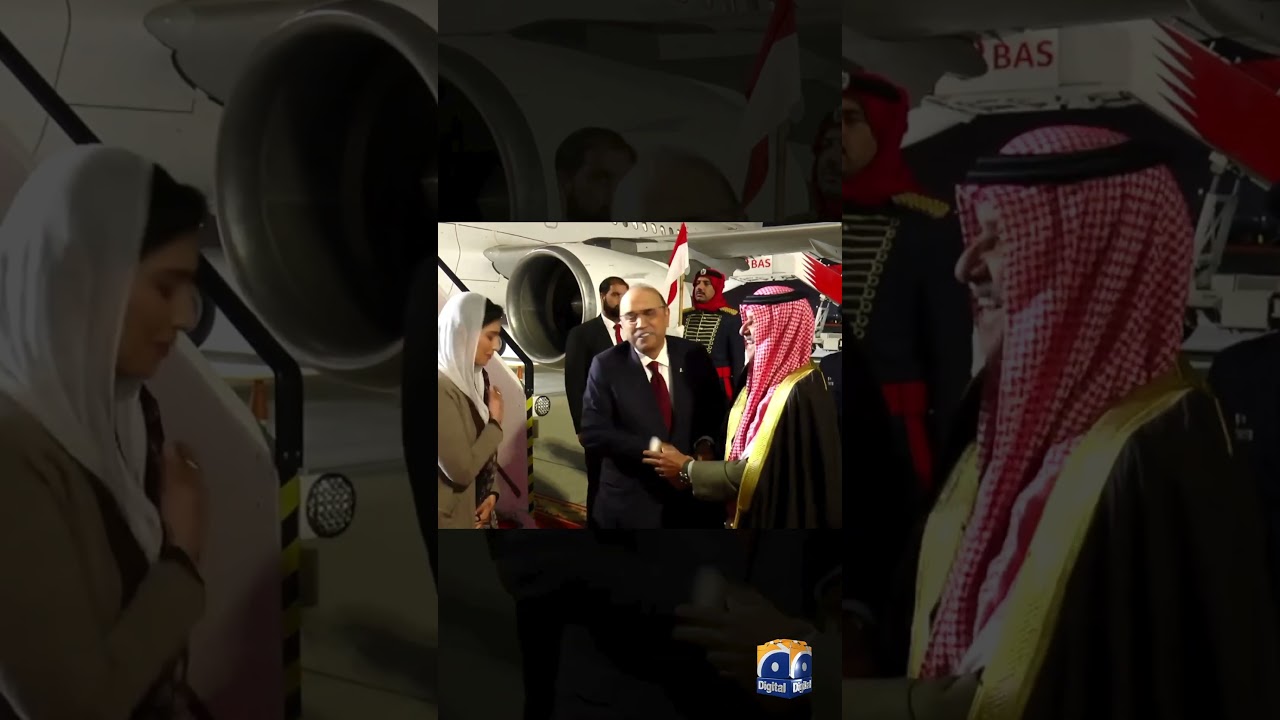 Zardari in Manama | High-Level Pakistan–Bahrain Diplomatic Visit | Geo News English