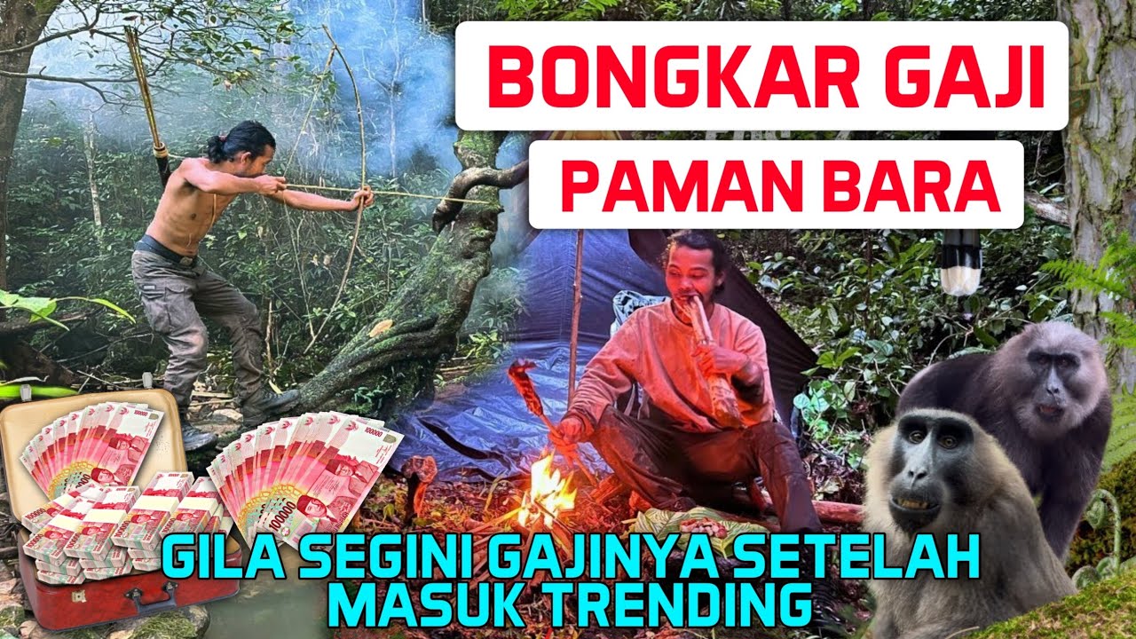 Gila Gaji Paman Bara Dari YouTube Setelah Trending Tembus Segini