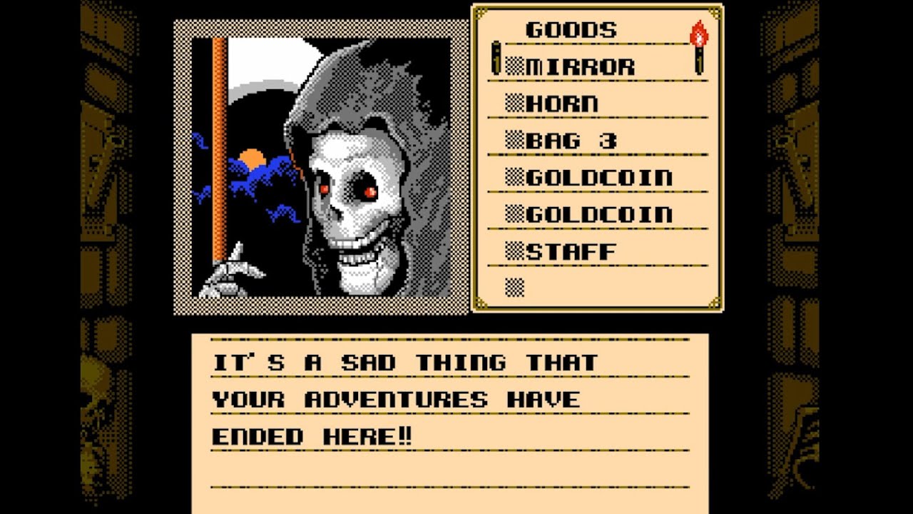 Shadowgate - Ways to Die