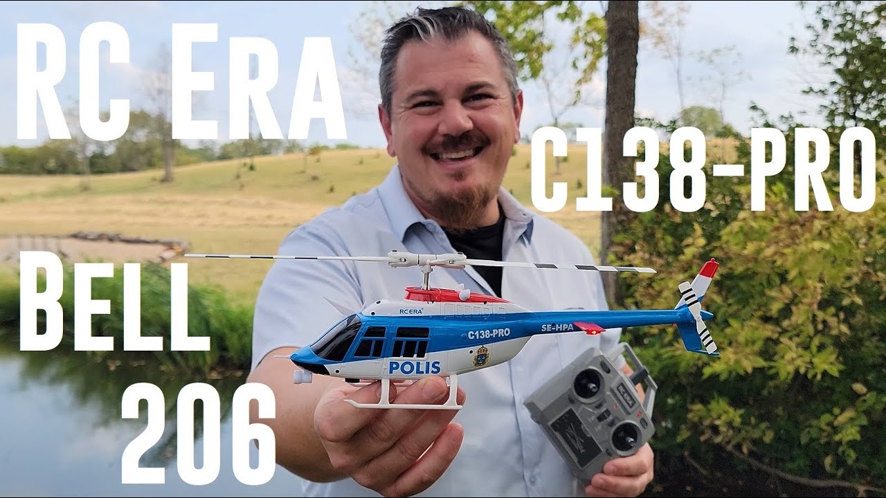RC Era - Bell 206 | C138 Pro - BNF or RTF Heli - Unbox & Maiden Flight