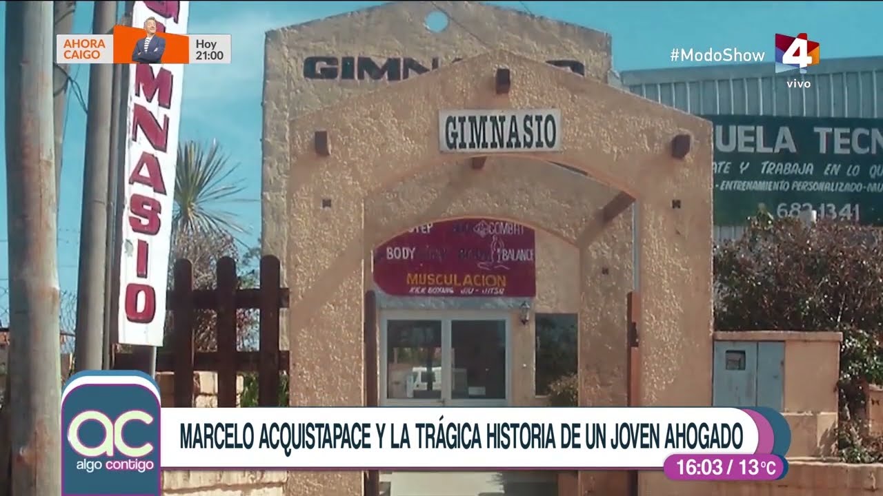 Algo Contigo - Marcelo Acquistapace y la trágica historia de un joven ahogado en un lago