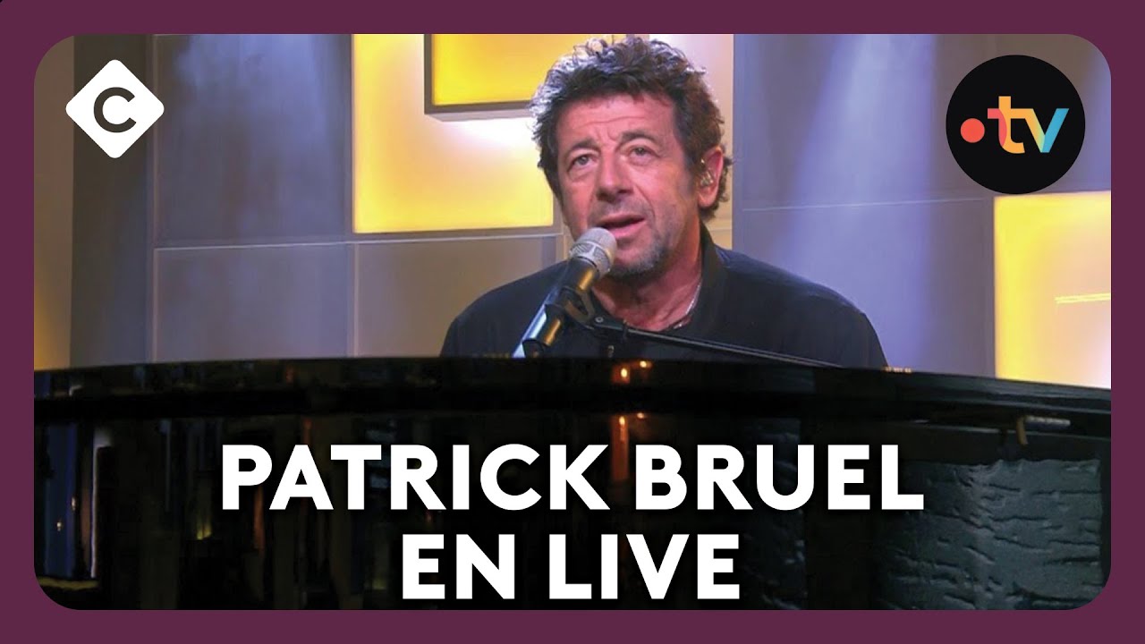 Patrick Bruel - “Les chaises vides” en live - C à vous
