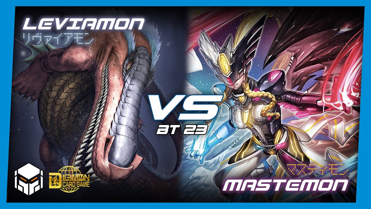 Leviamon vs Mastemon [Digimon Card Game & TCG BT23]