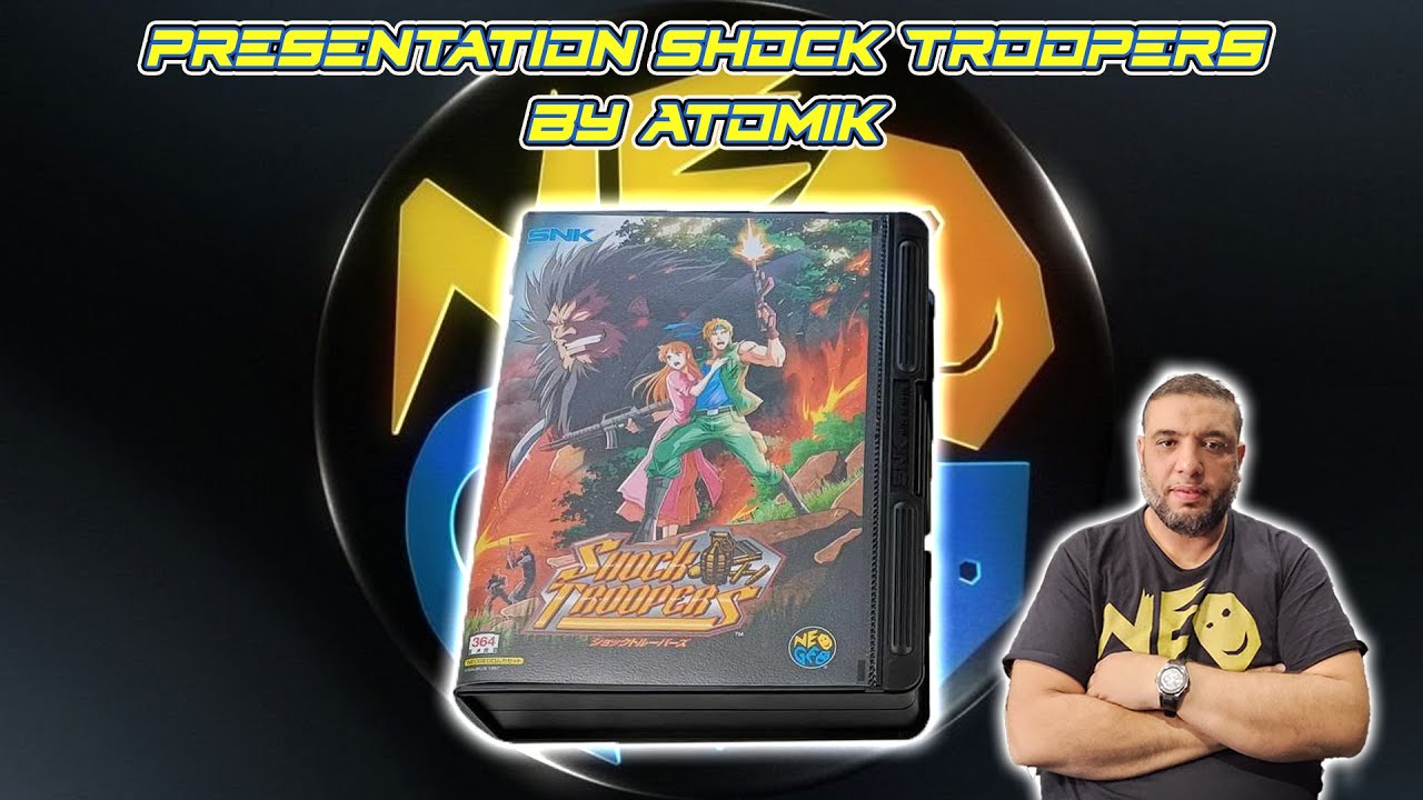 Представляем Shock Troopers Neogeo AES от Atomik.