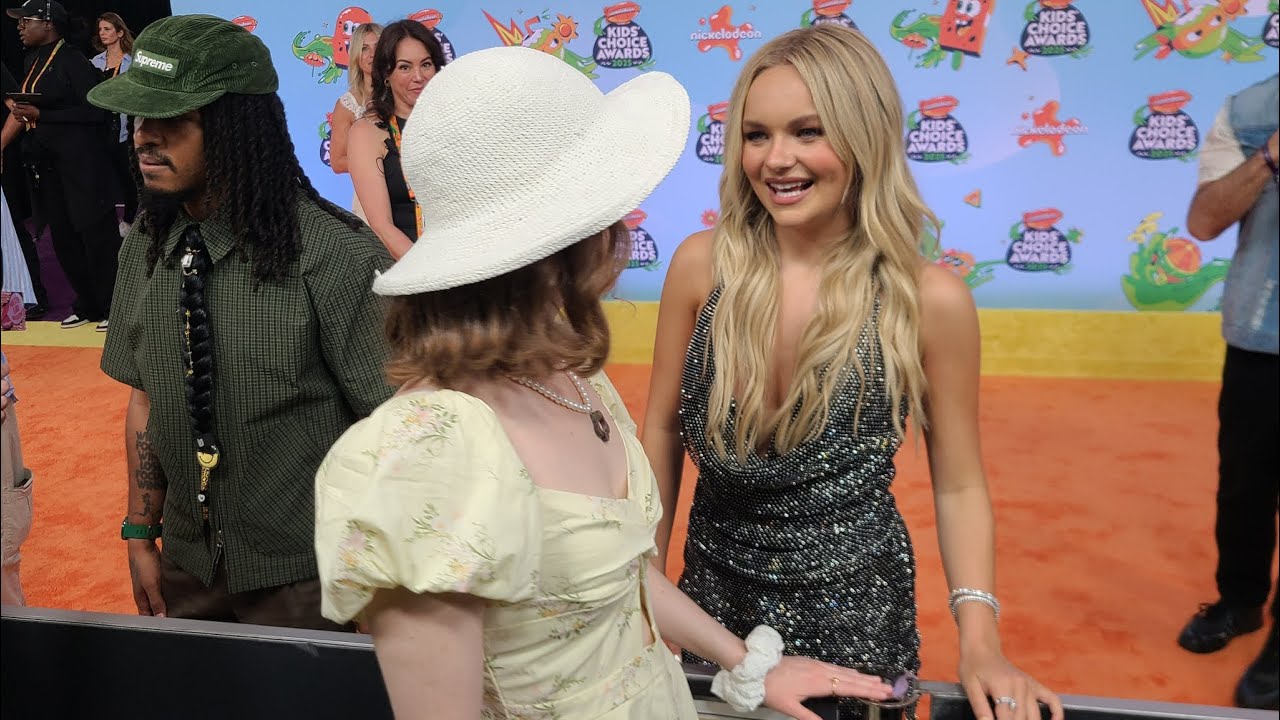 Pressley Interview at the 2025 Kids’ Choice Awards