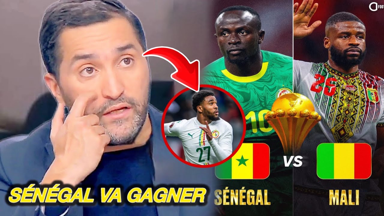 🚨URGENCE : NABIL DJELLIT : LE SÉNÉGAL  🇸🇳 EST LE FAVORI ET VA BATTRE LE MALI 🇲🇱 😱🤯😳