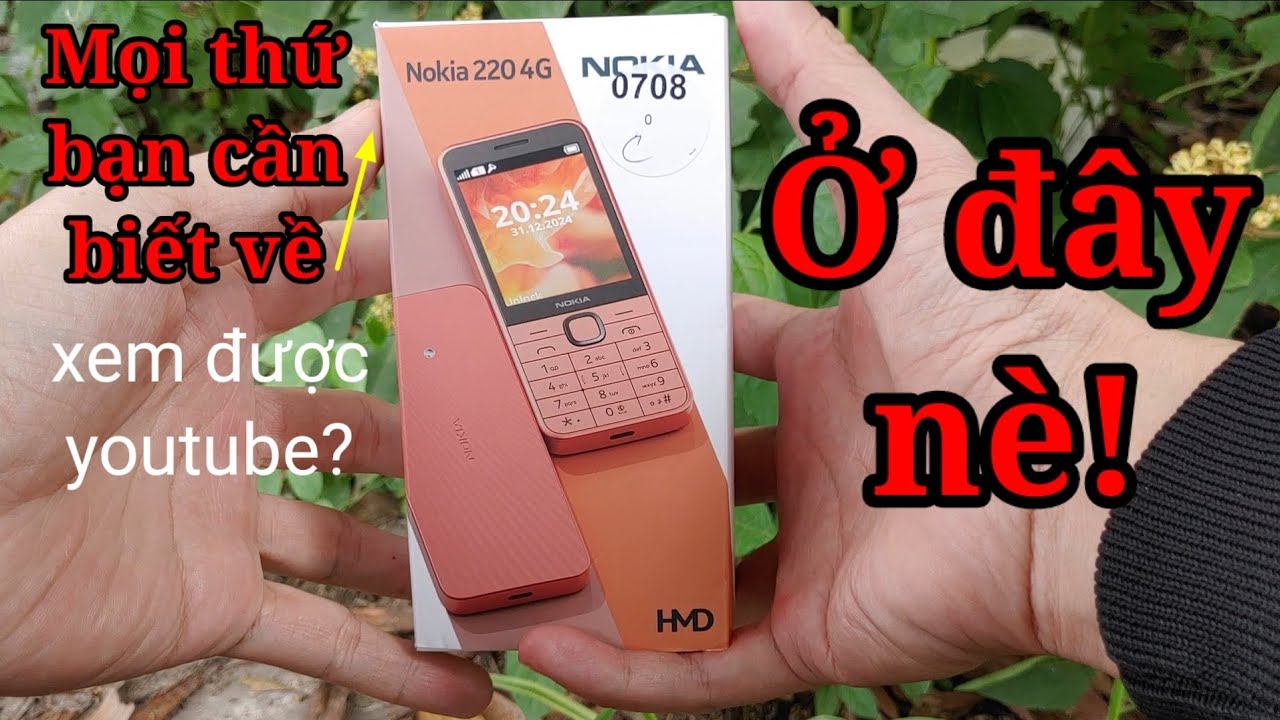 Mở Hộp Và Đánh Giá Chi Tiết Nokia 220 4G 2024 | Thiết Kế Đẹp Và... | hóng hớt công nghệ