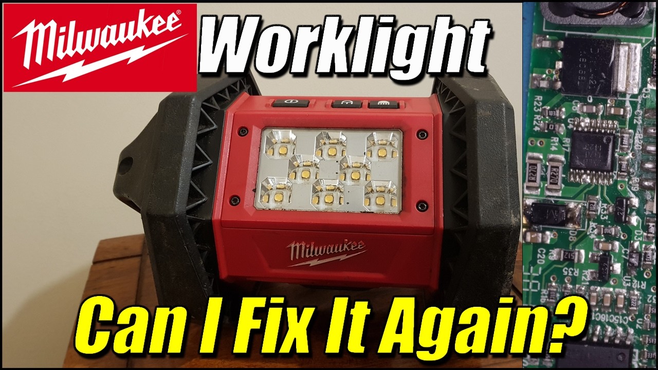 Faulty Milwaukee Area Light | Another Fault? | Can I Fix It?