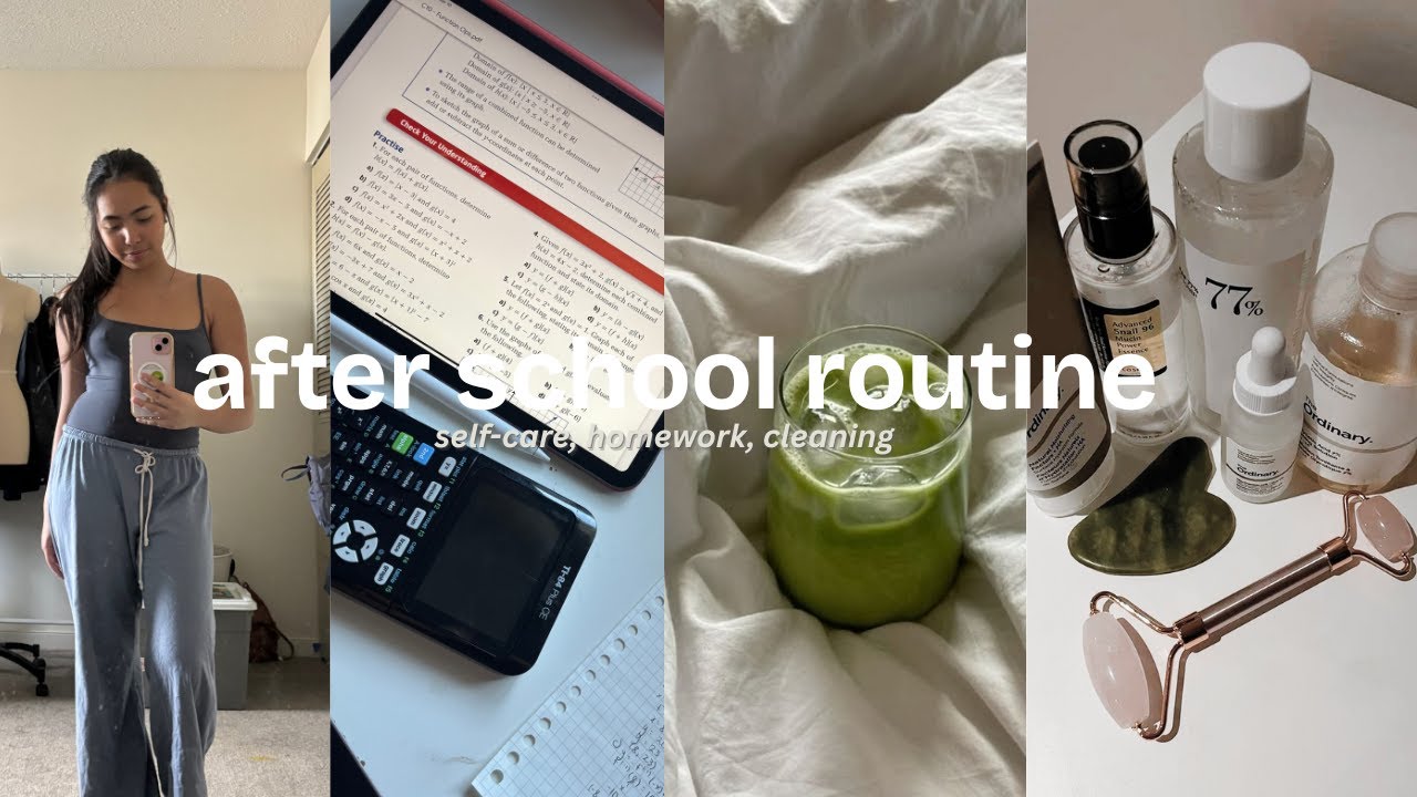 My After School Routine VLOG (homework, self-care, etc.)