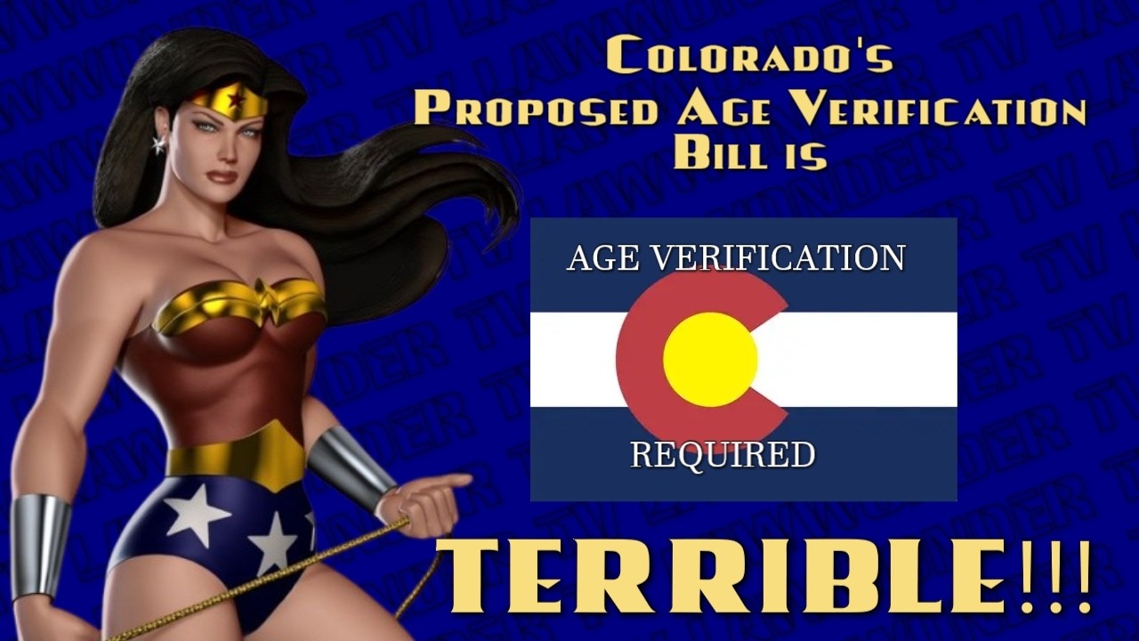 Colorado's Proposed Age Verification is TERRIBLE!