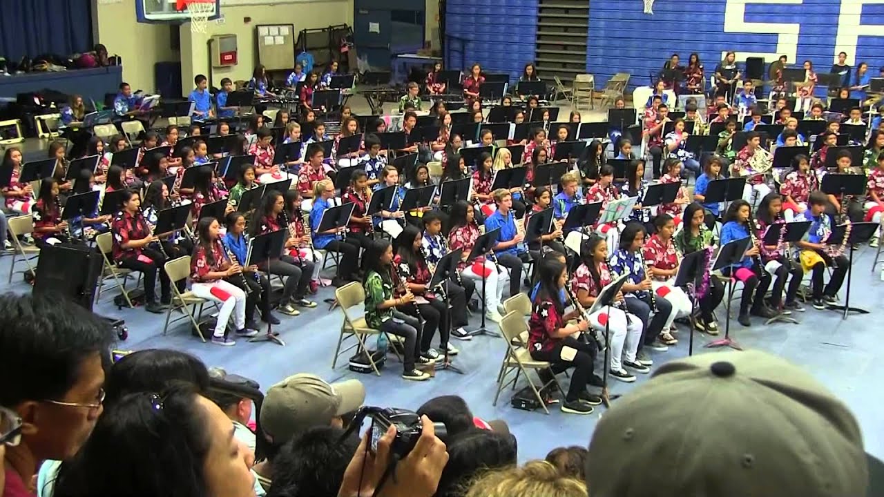 Brookpark Overture - Maui District Middle Schools' Massed Band Concert 2015