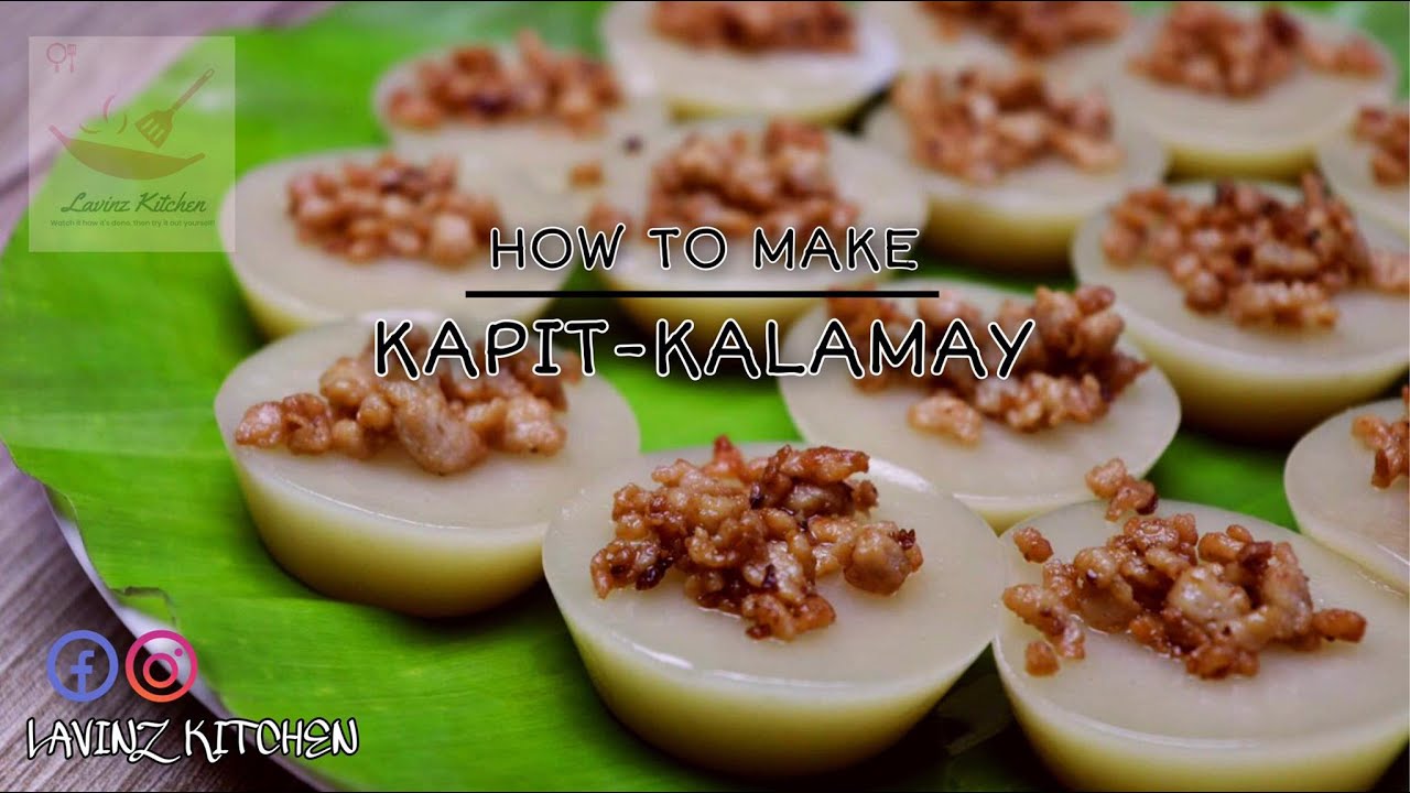 How to make Kapit-Kalamay | Kapit-Kalamay (Sticky Glutinous Rice Flour) | Lavinz Kitchen
