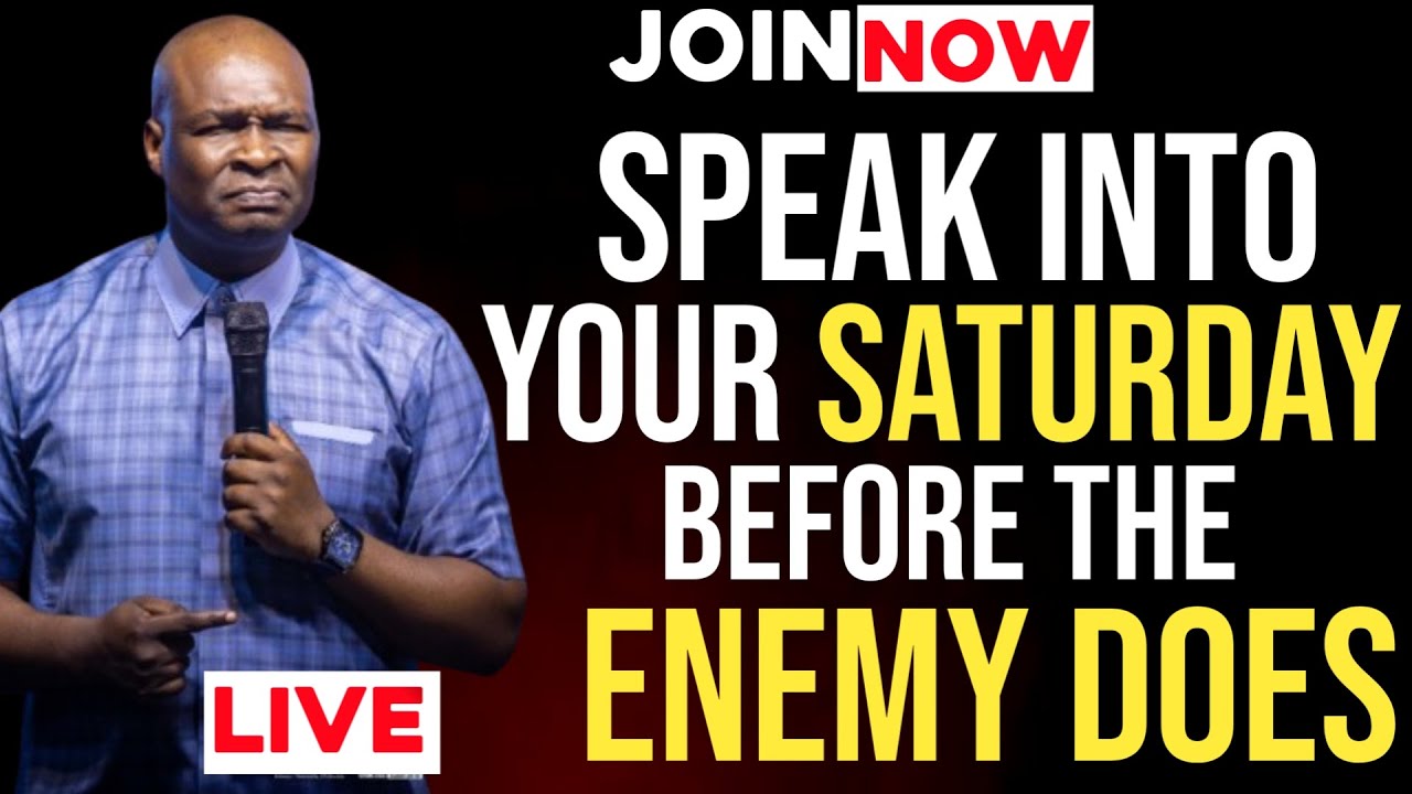 [Saturday 17th January,2026] SPEAK INTO YOUR SATURDAY BEFORE THE ENEMY DOES - Apostle Joshua Selman