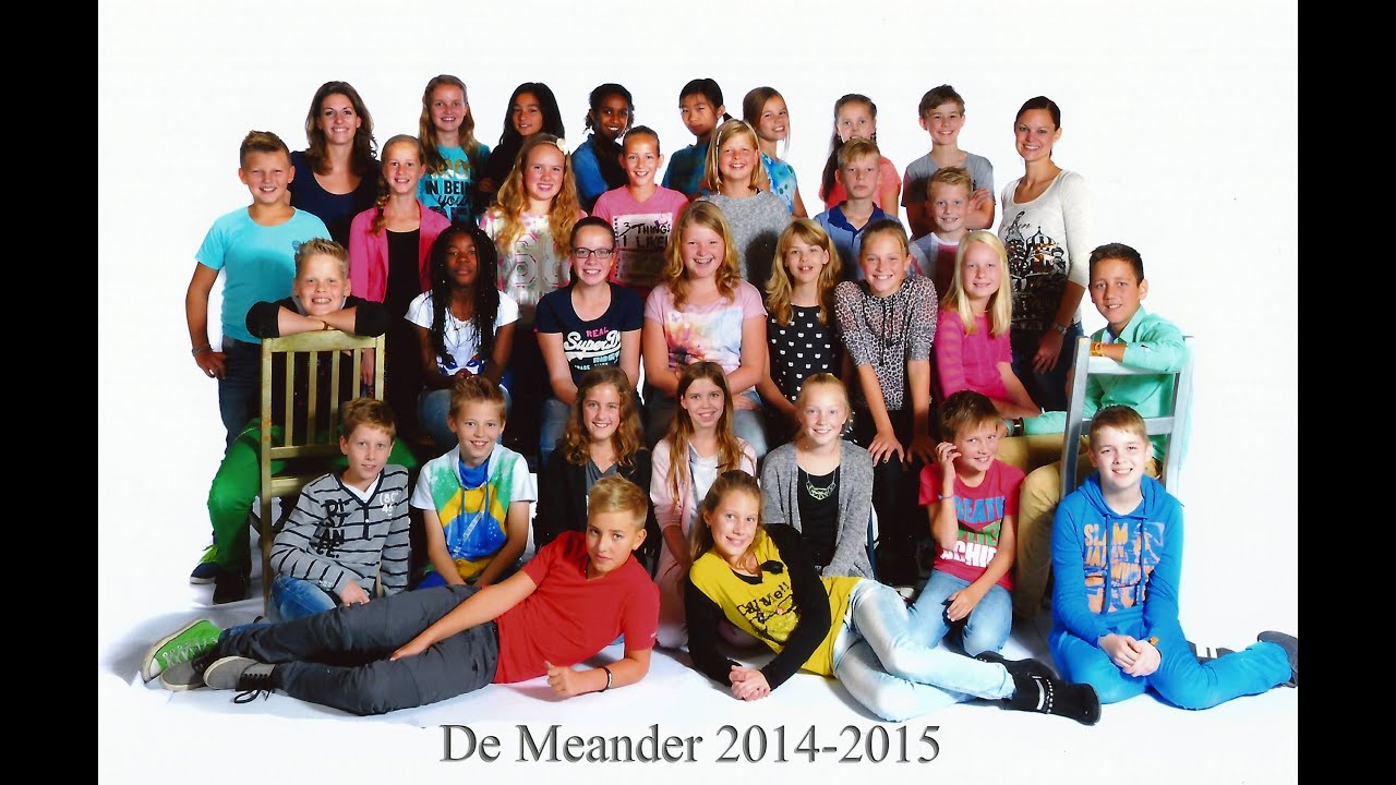 Afscheidsfilm groep 8 2014-2015  De Meander