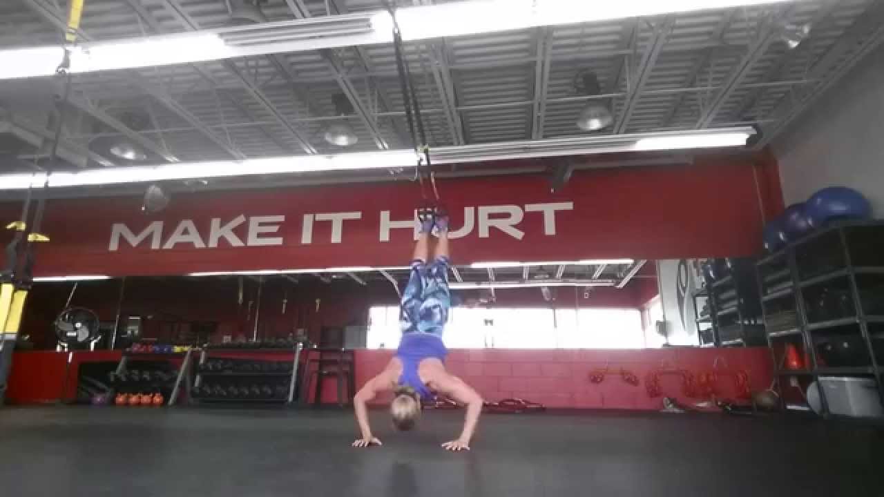 TRX/ Sling training- Advanced Shoulder Press and Full Body Strength