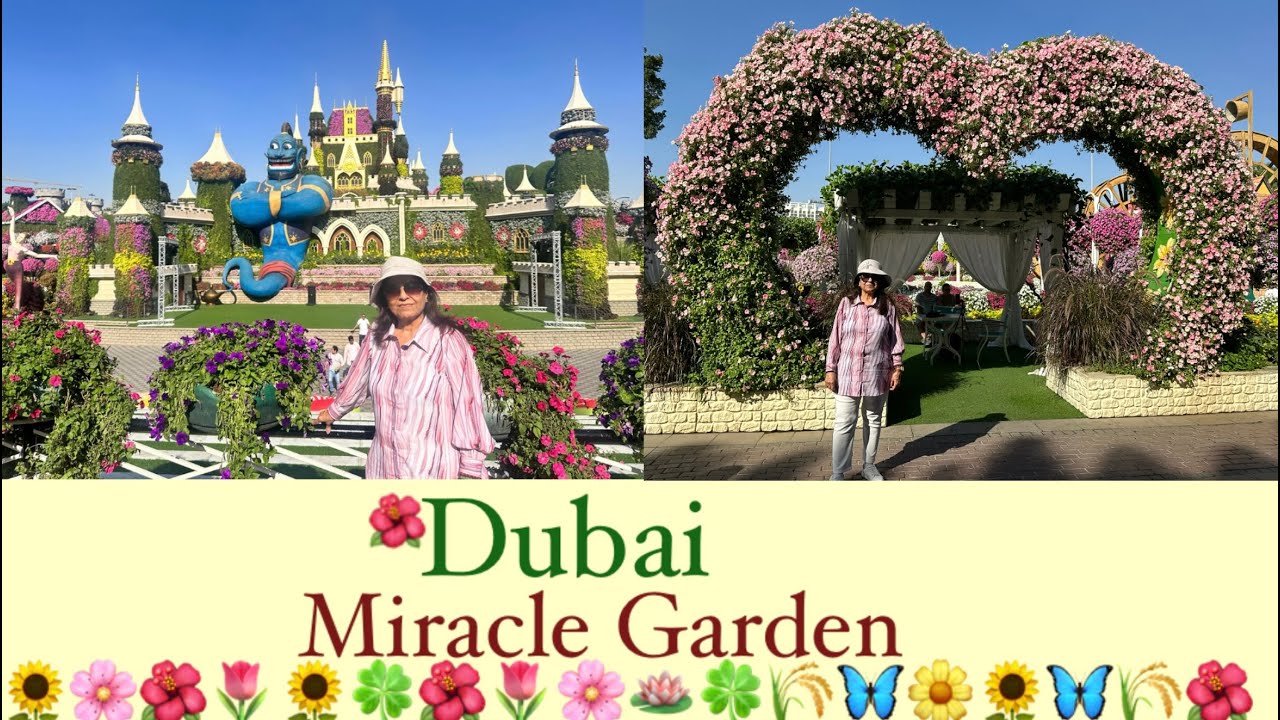 Full Tour Dubai Miracle Garden| Miracle garden of Dubai| Best garden in world|  Dubai miracle Garden
