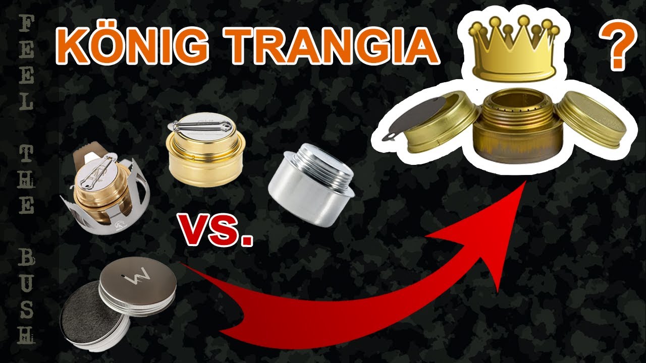 Тест спиртовой печи XXL - KING TRANGIA против 4 альтернатив спиртовым печам + Функция с биоэтанолом?