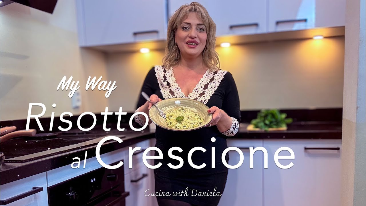 🌿 Watercress Risotto (Crescione d’Acqua) – A Creamy, Nutritious Delight! 🍚superfood vegetarian
