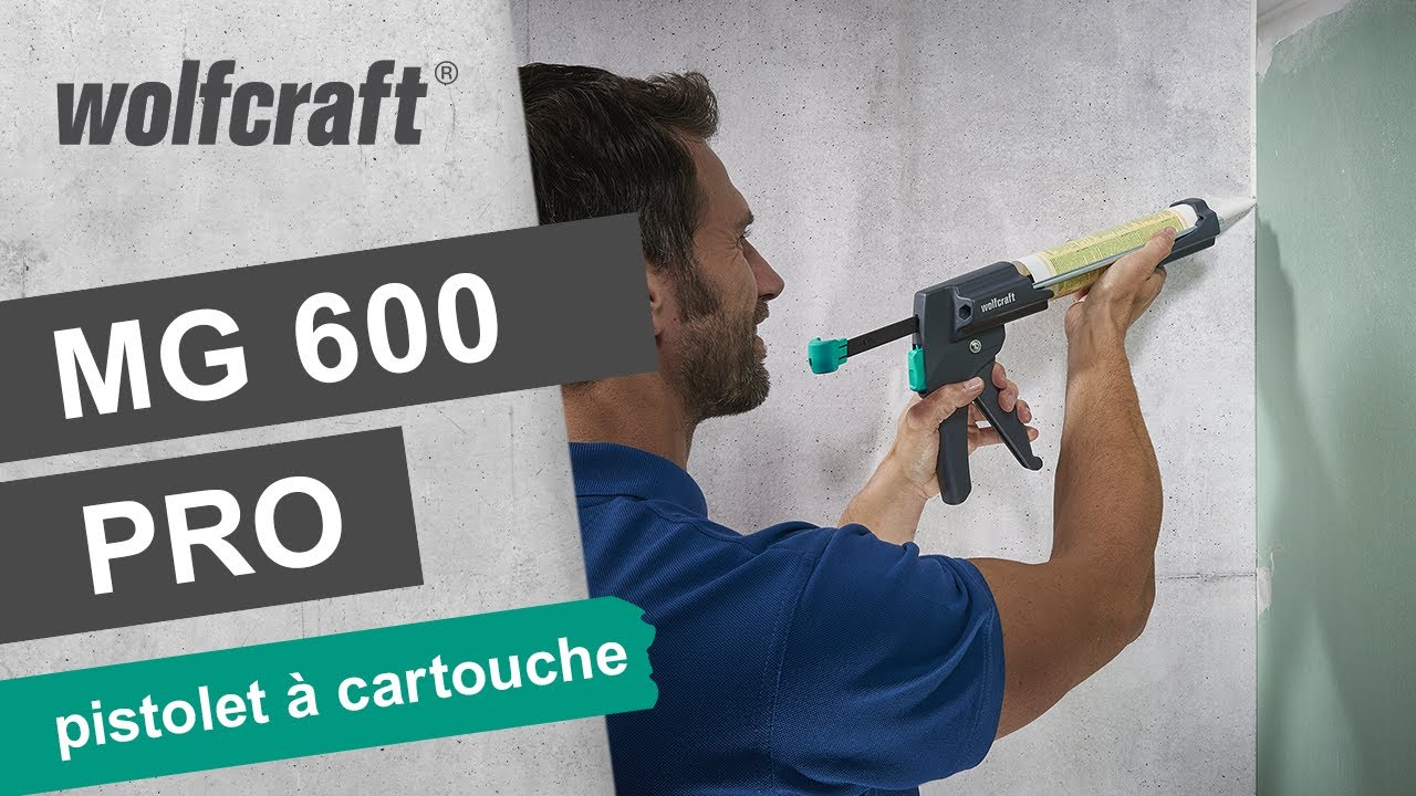 Un pistolet à cartouche puissant et ergonomique - MG 600