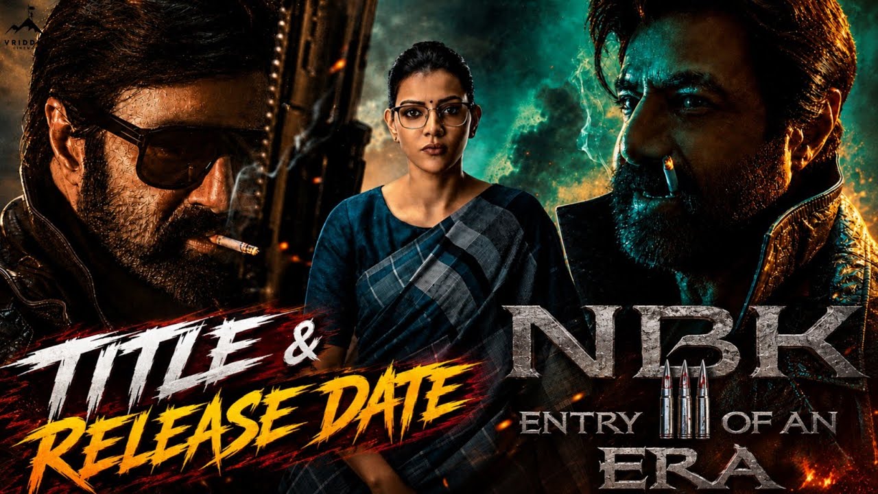 NBK111 Title & Official Release Date Update - Nandamuri Balakrishna | Gopichand M | In 24th Dec 2026