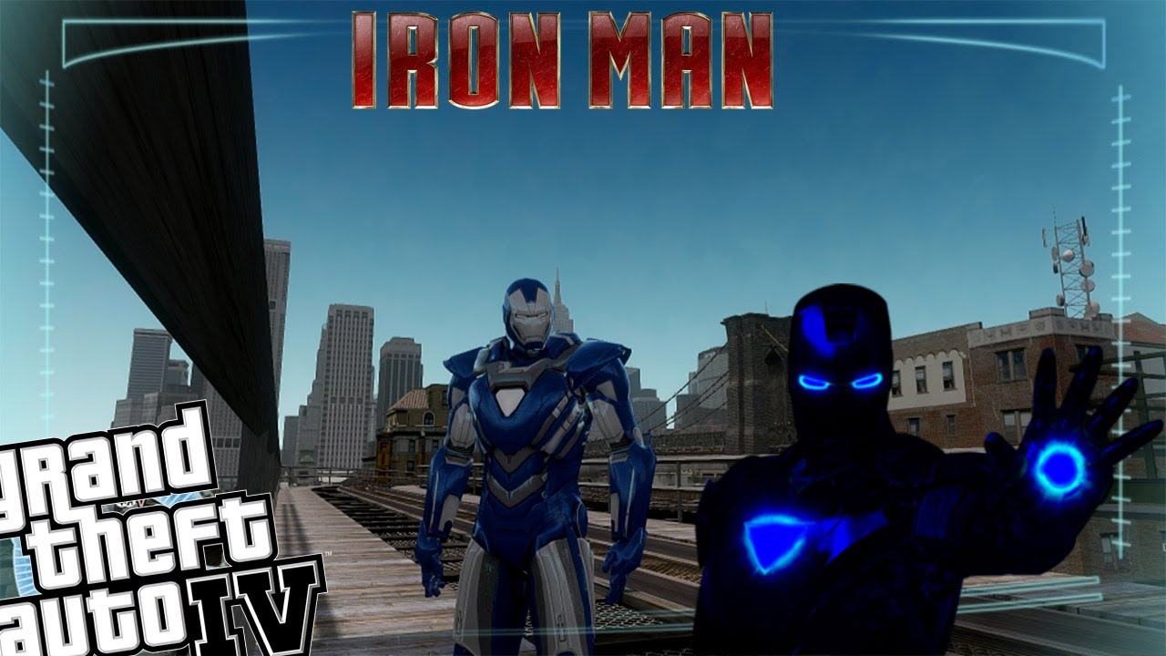 GTA IV LCPDFR Iron Man Mod Police Patrol - Episode 12 - Iron Man in The Blue Armor