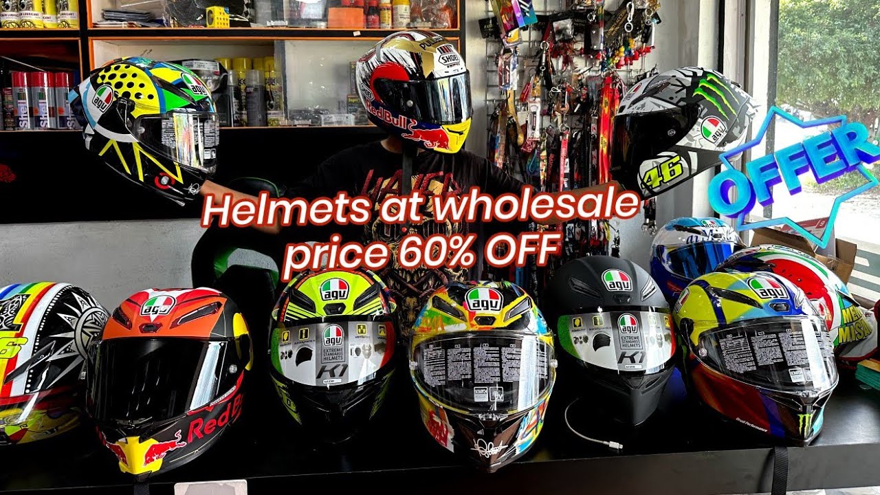 Helmets at wholesale price | Puja offer 🤩