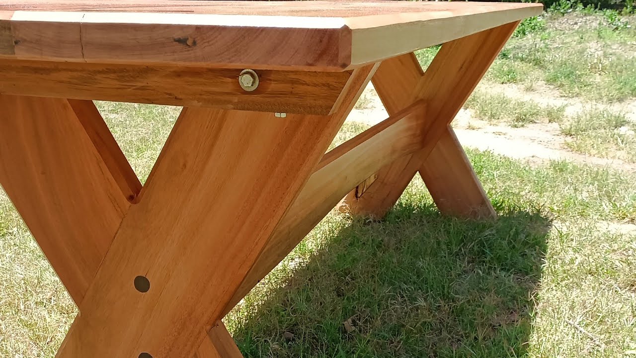 Como fazer pé de mesa em ❌, passo a passo de pé em x, tutorial de pé de mesa em x