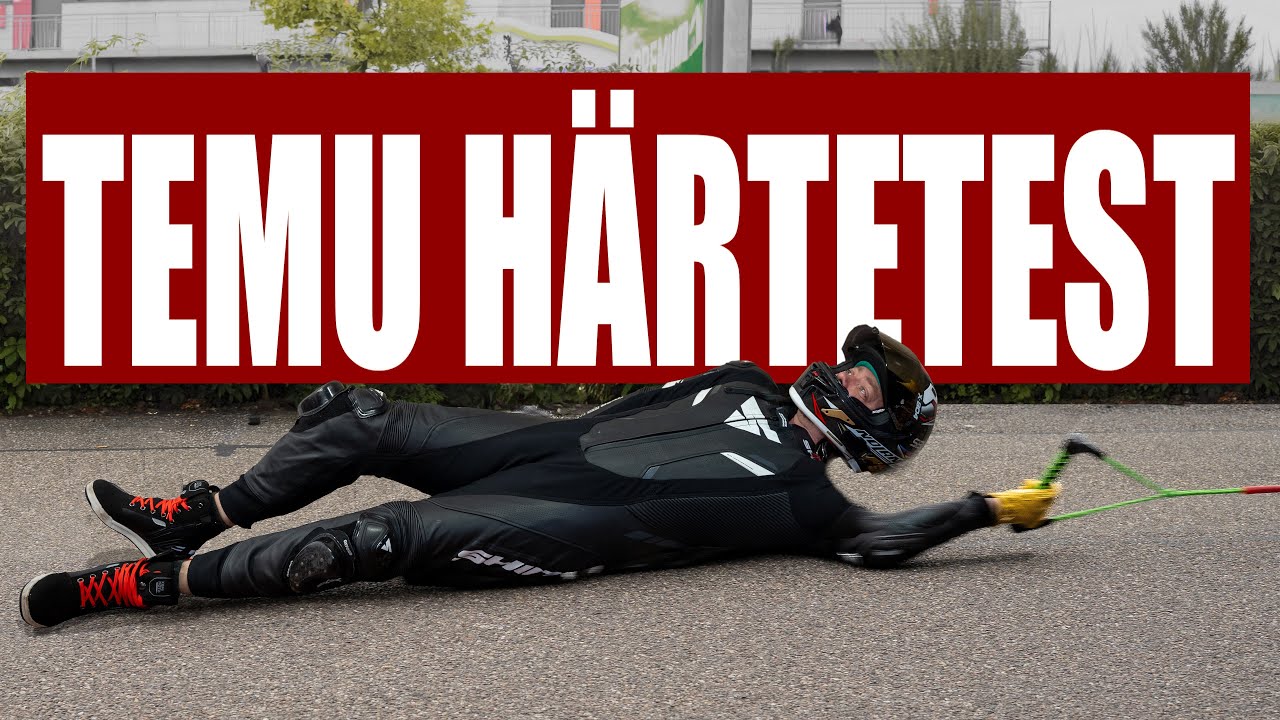 TEMU für Motorradfahrer - Härtetest & Wahrheit