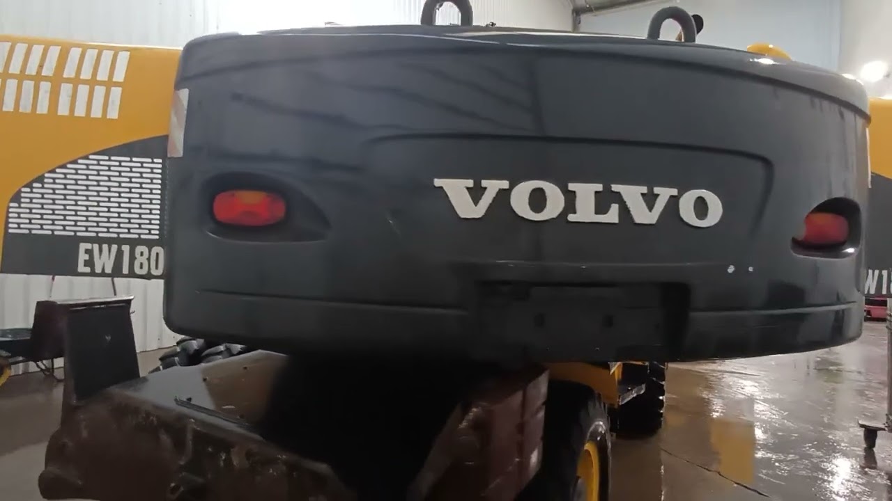Excavadora ruedas VOLVO EW180C