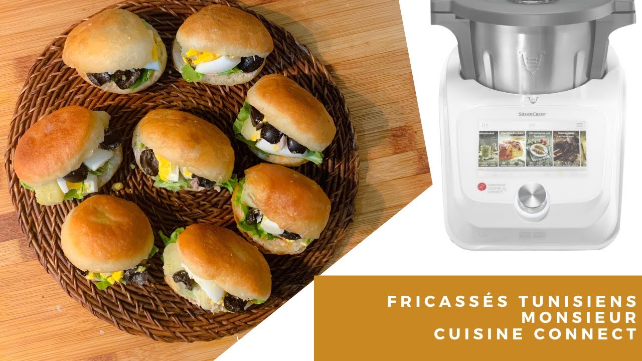 Fricassés tunisiens, recette INRATABLE au MONSIEUR CUISINE CONNECT MCC
