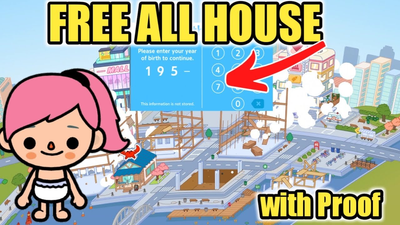 ⚠️Free All House - Free Unlock All House 2023 ⚠️ Toca Life World Free Code | Toca Life World