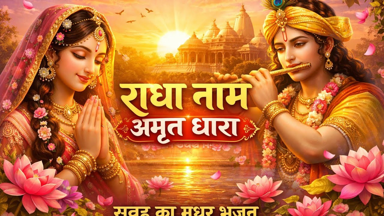 राधा नाम अमृत धारा | Nonstop Radha Rani Bhajan | सुबह का सबसे प्यारा भजन | Morning Bhakti Song 2026 