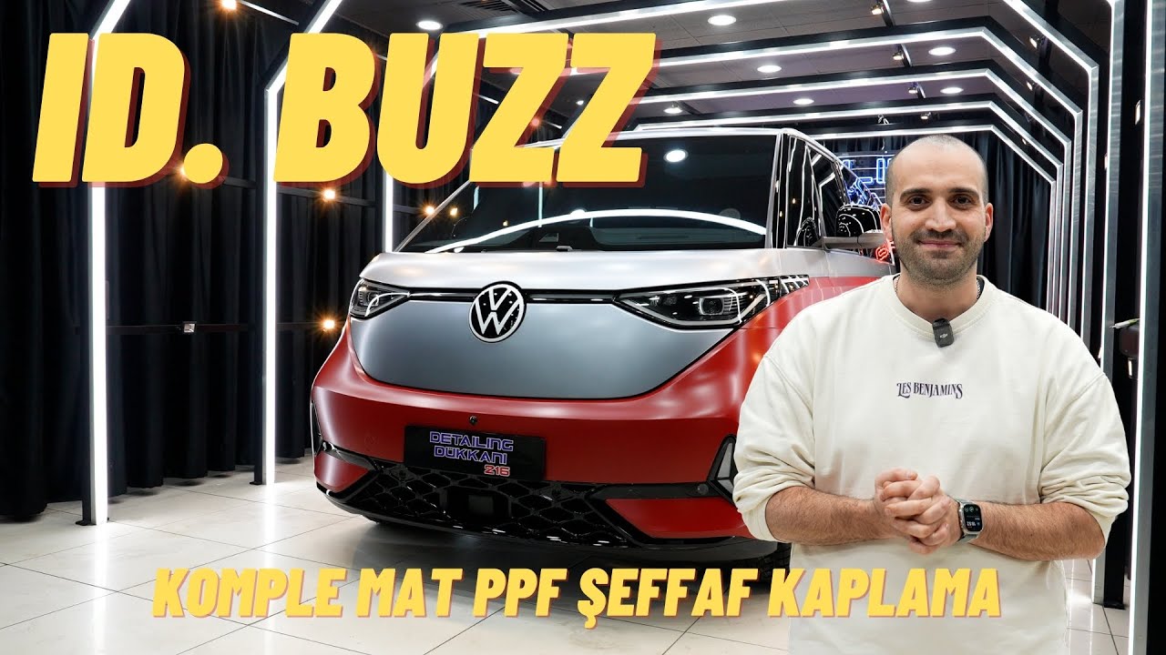 Yeni ID. BUZZ Komple Mat PPF Şeffaf Kaplama