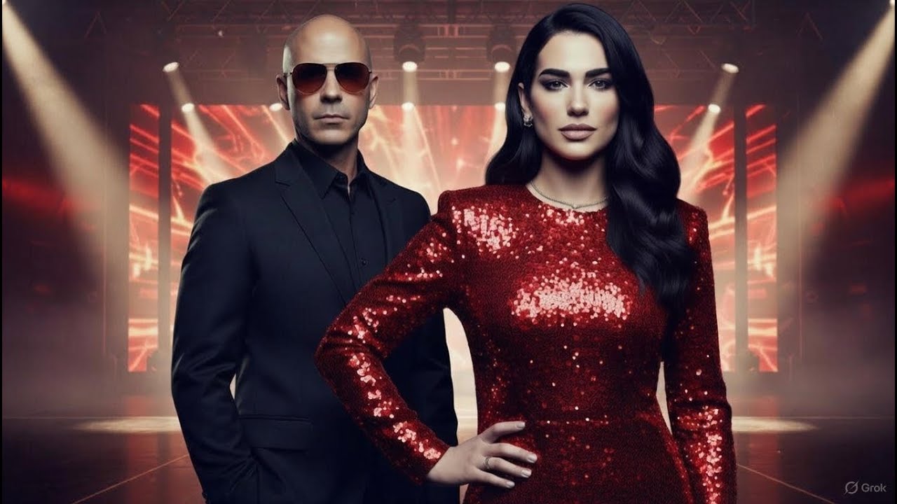 Pitbull.Dua Lipa-Electric Motion(official lyrics)
