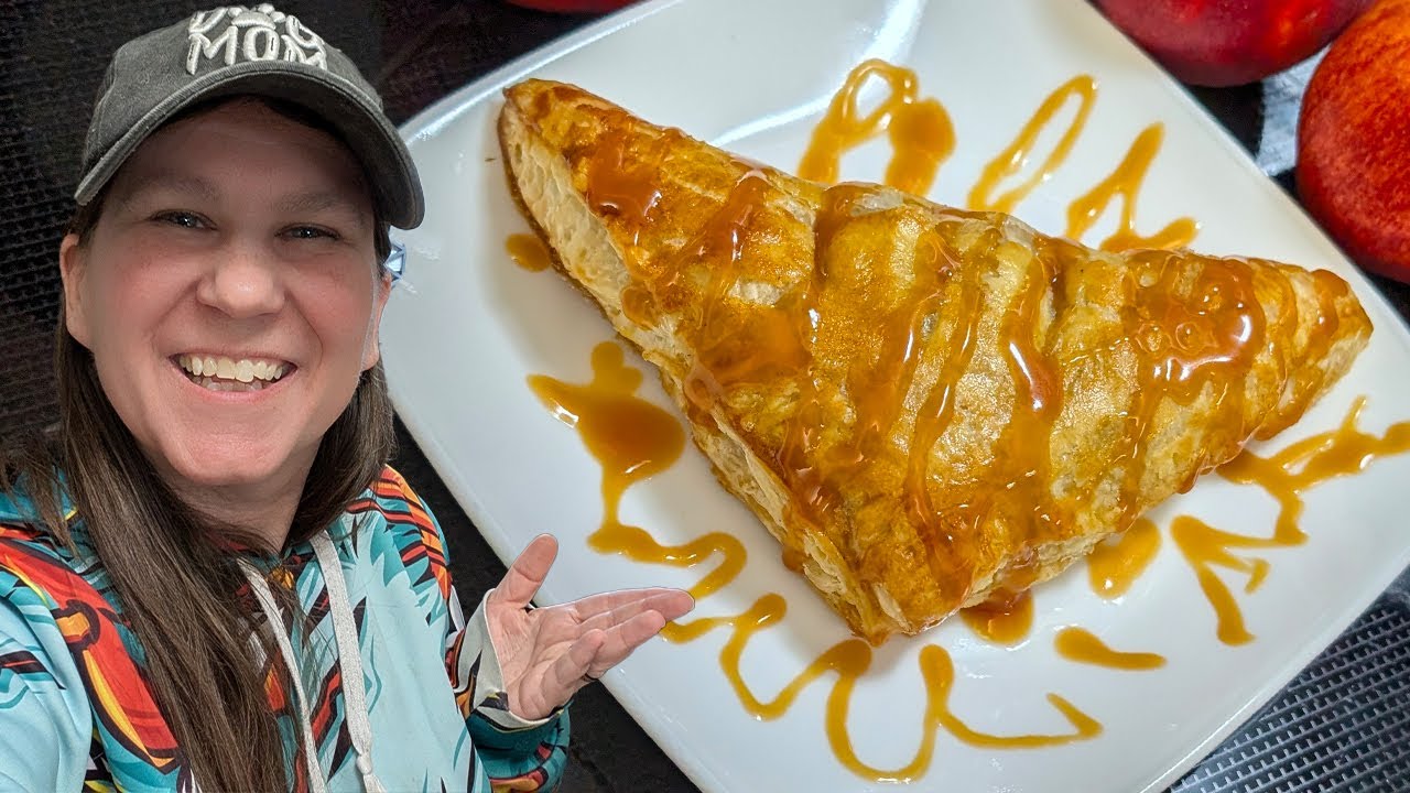 Delicious Apple Turnovers With A Salted Caramel Twist!