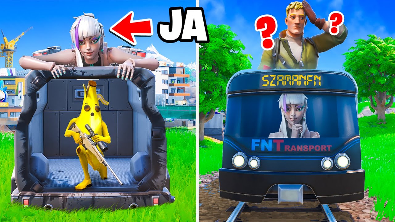 TROLLUJE PRZECIWNIK&Oacute;W NOWYMI SEJFAMI w Fortnite