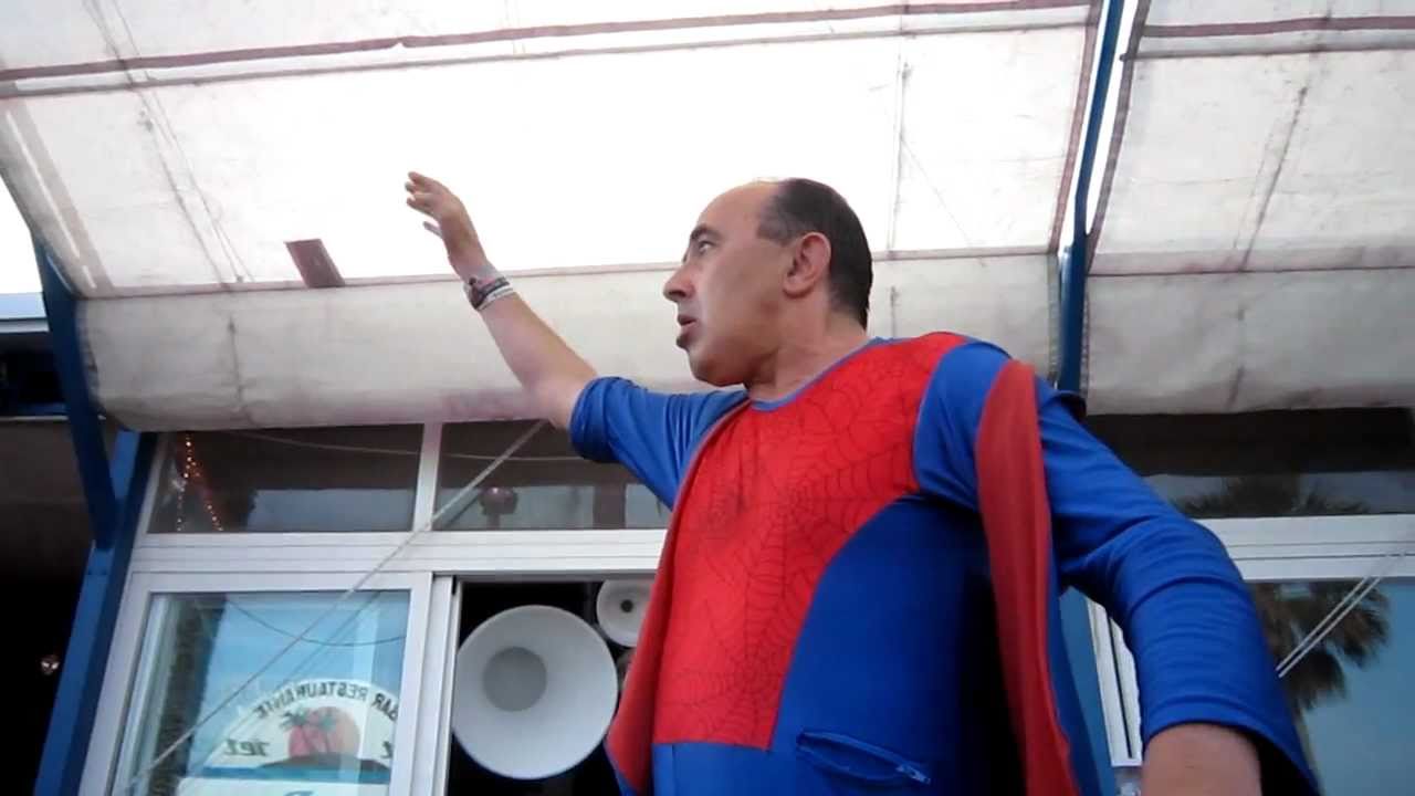 Spiderman Ibiza Bora Bora 2011 Part 1