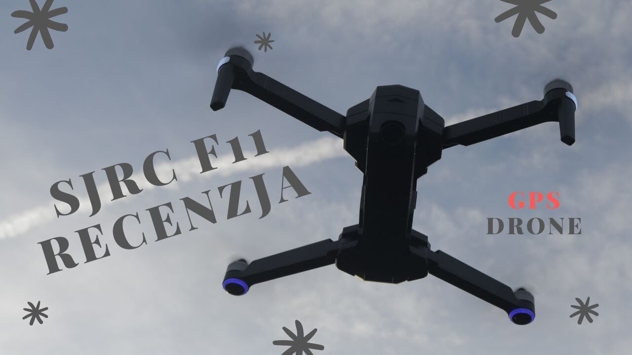 Tanie Drony z GPS do Nauki || SJRC F11 ||, 25 min lotu, Tryb Atti