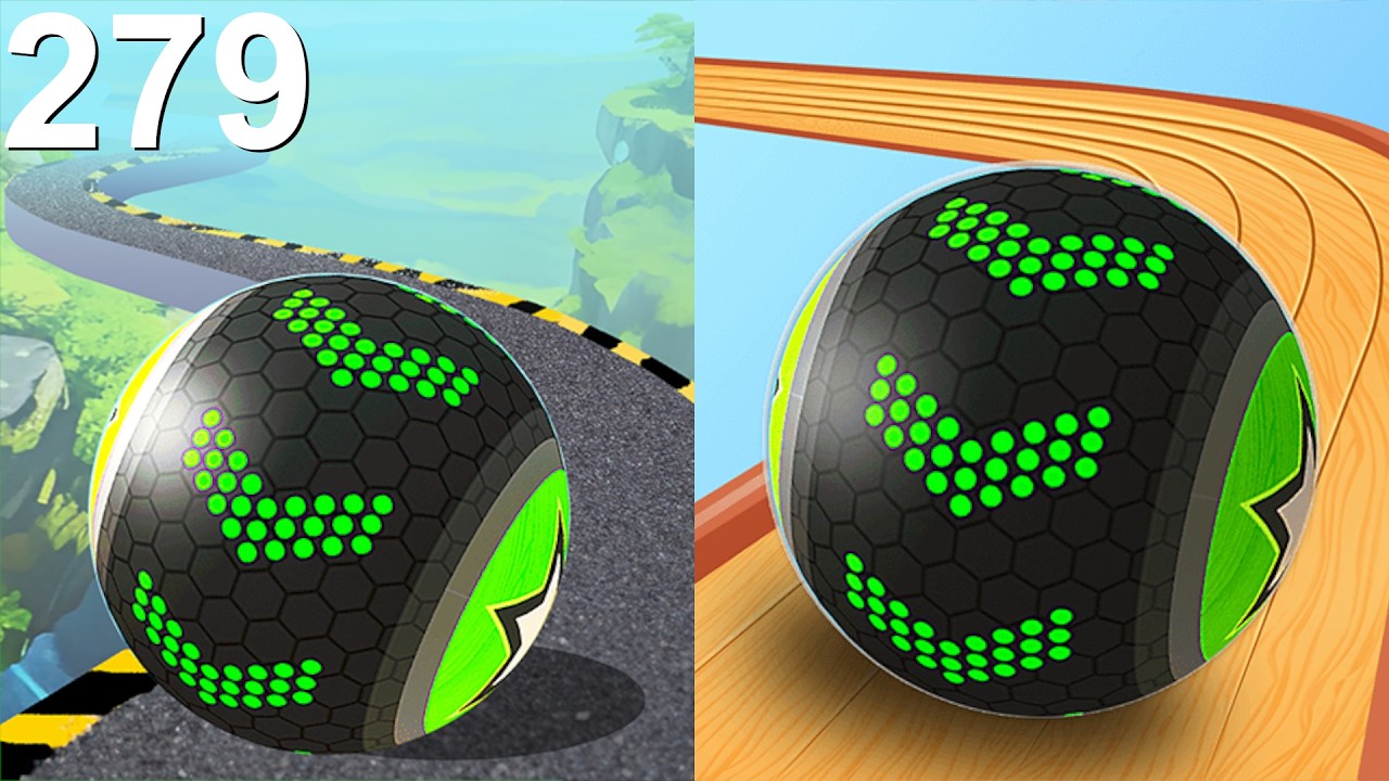 Going Balls Speedrun, Funny Fails Vs Challenge, Portal Run, Race Android, iOS Gameplay 279