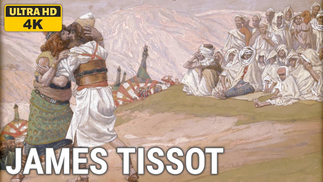 James Tissot: A collection of 10 oil paintings with title and year, around 1896 [4K]