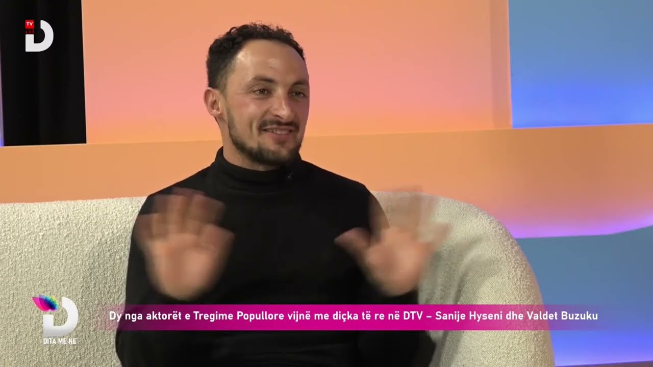 Dy nga aktorët e Tregime Popullore vijn me diçka të re në DTV – Sanije Hyseni dhe Valdet Buzuku