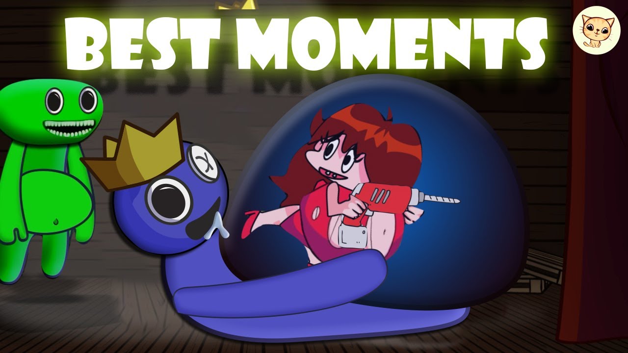 Fat RAINBOW FRIENDS and Garten vs Fat Girlfriend FUNNY MOMENTS