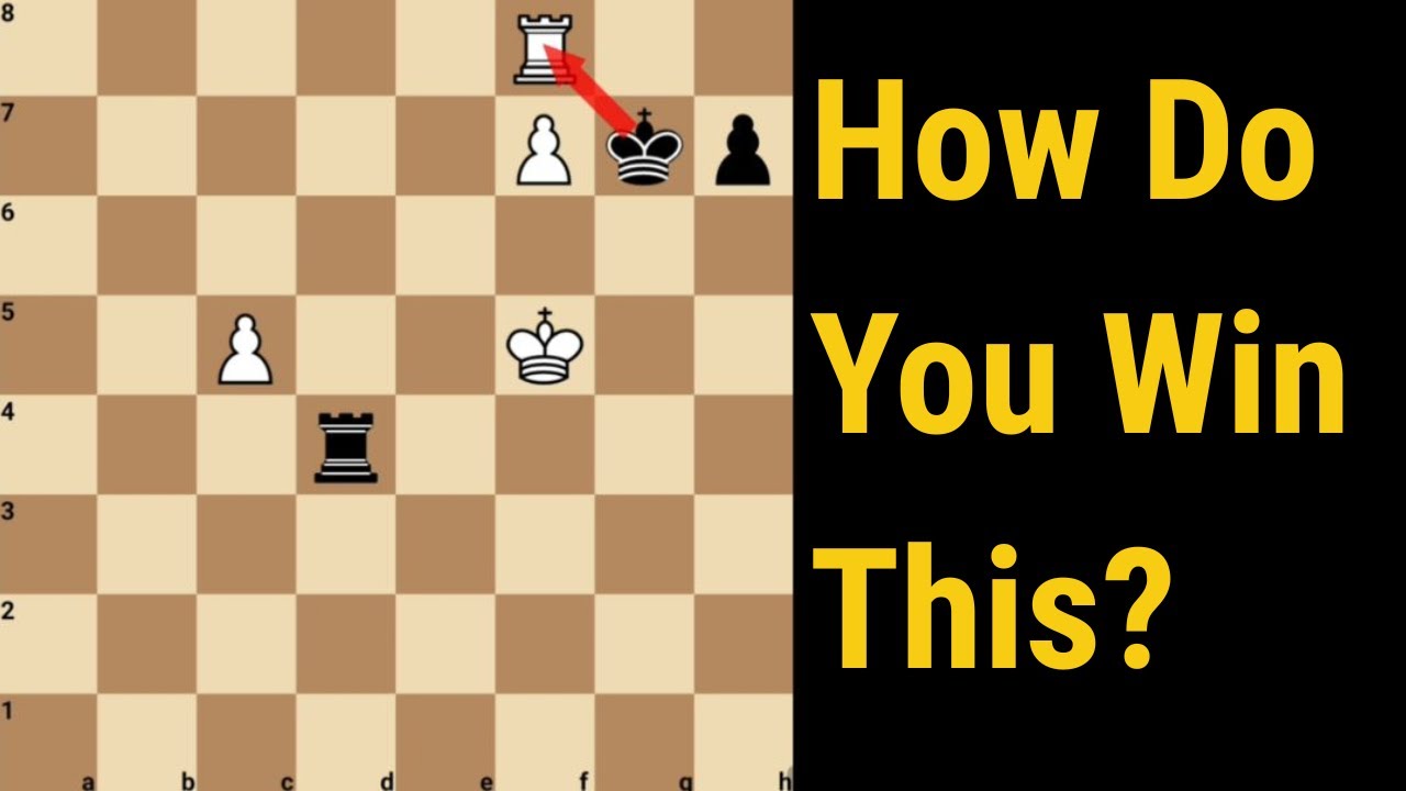 У белых есть только один способ выиграть в этой игре.