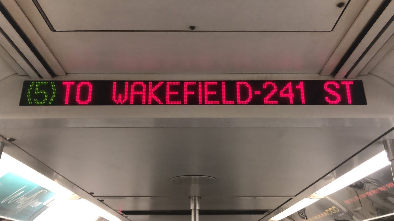The Lexington Avenue Line: R142 5 Train Ride from Flatbush Avenue to Wakefield-241st Street