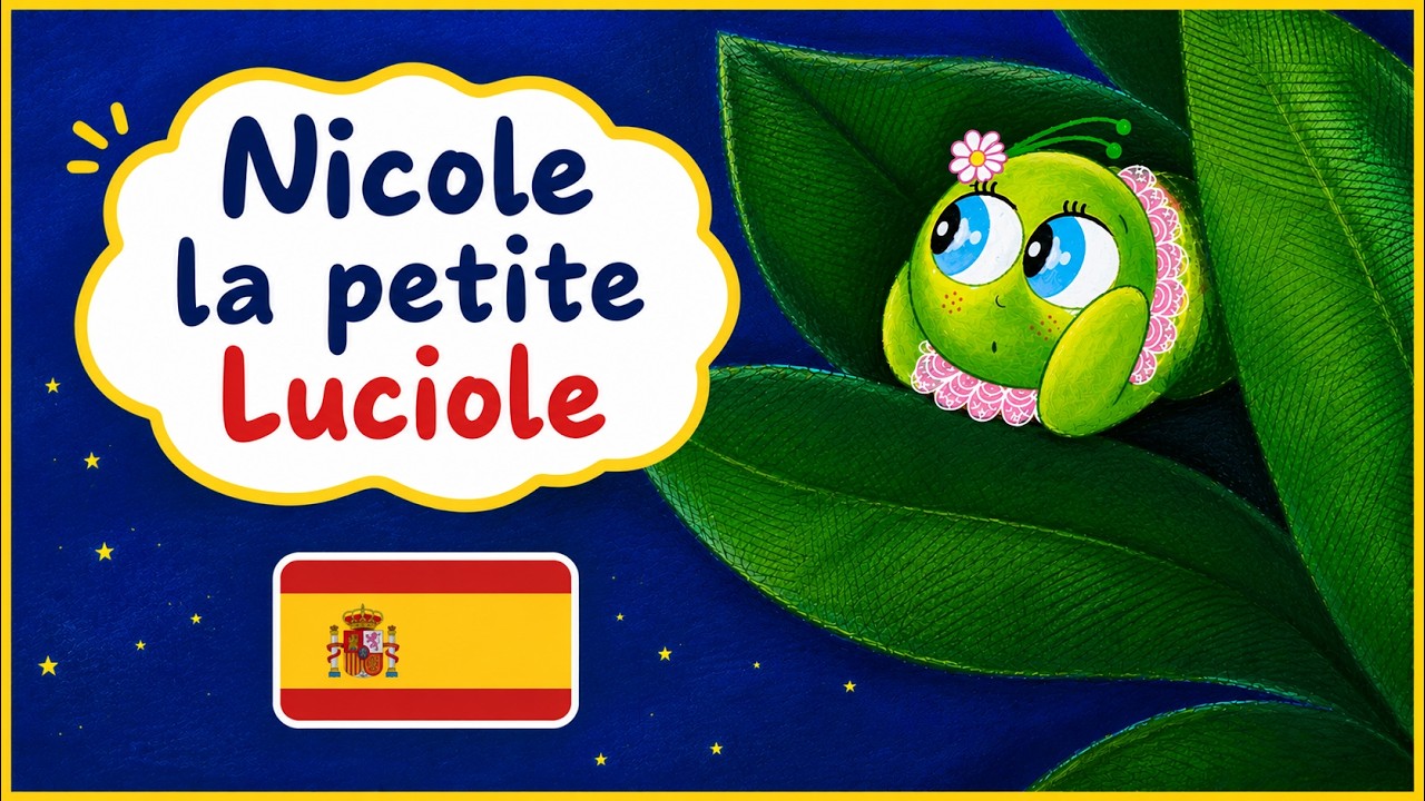 Lecture en espagnol🌟| Nicole la petite Luciole, un kamishibaï sur la différence (livre animé enfant)