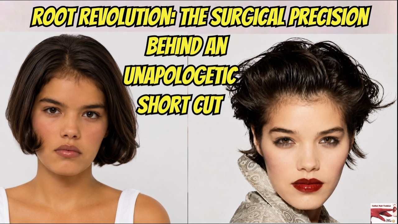 Mastering a Textured Perm & a Square Haircut