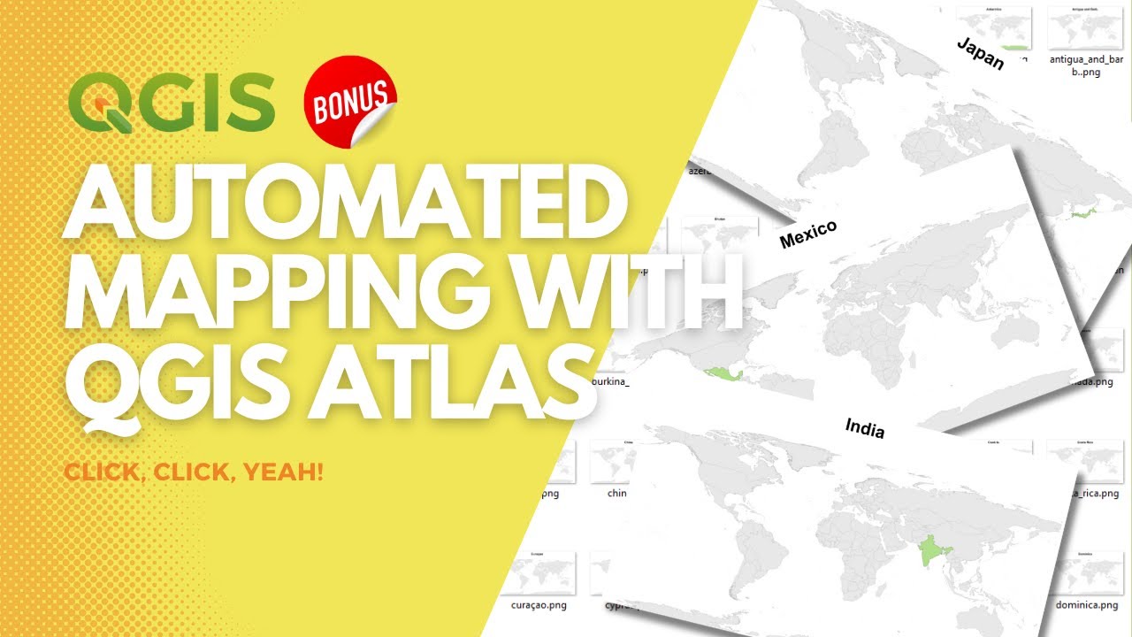 Автоматизированное картографирование с помощью QGIS Atlas