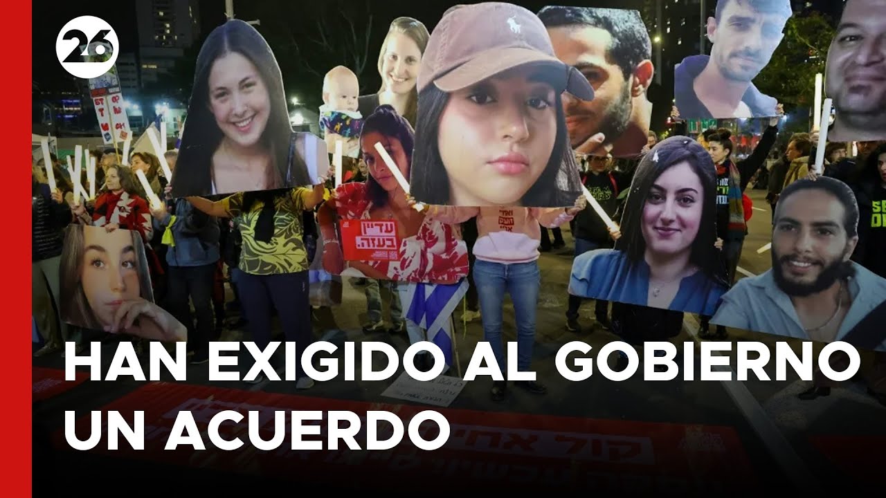 🔴 VIVO - ISRAEL | Protestas en todo el país exigen un acuerdo en Gaza que permita liberar rehenes
