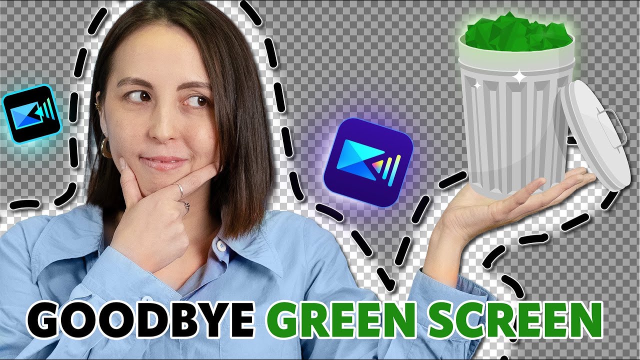 Goodbye Green Screen- How to Remove Video Background with AI | PowerDirector