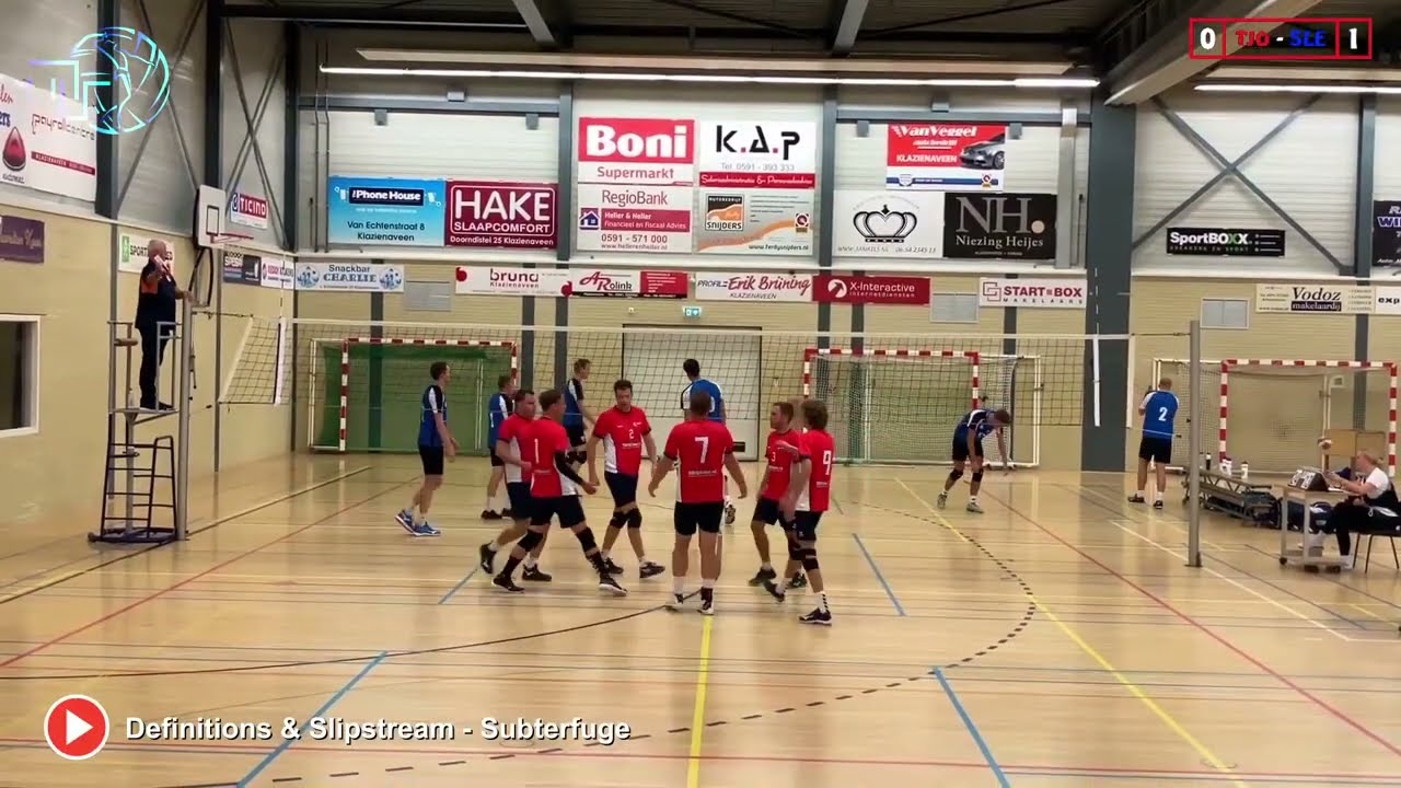 Volleybal Heren Beker Voorronde: BBQ Time Tjoba H1 - Sleen H1 [18-09-2023]